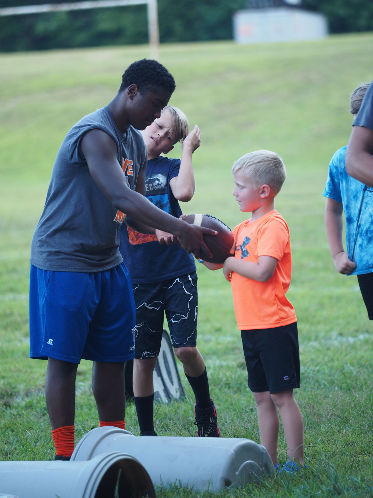 Bassett football camp